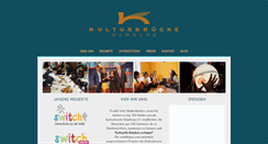 Desktop Screenshot of kulturbrueckehamburg.de